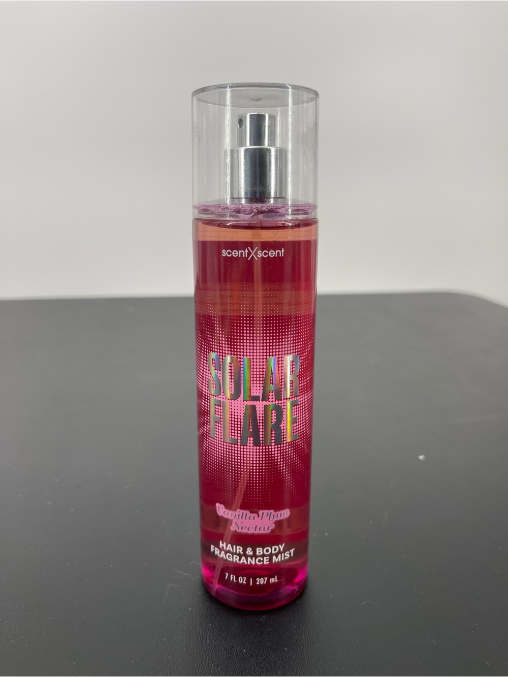 ScentX Scent Solar Flare Vanilla Plum Nectar Hair & Body Mist - Pink